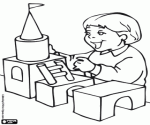 Coloriage Jeux De Construction