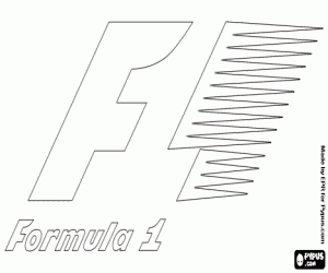 coloriages f1 formule 1 drapeaux emblemes et logos a colorier 2